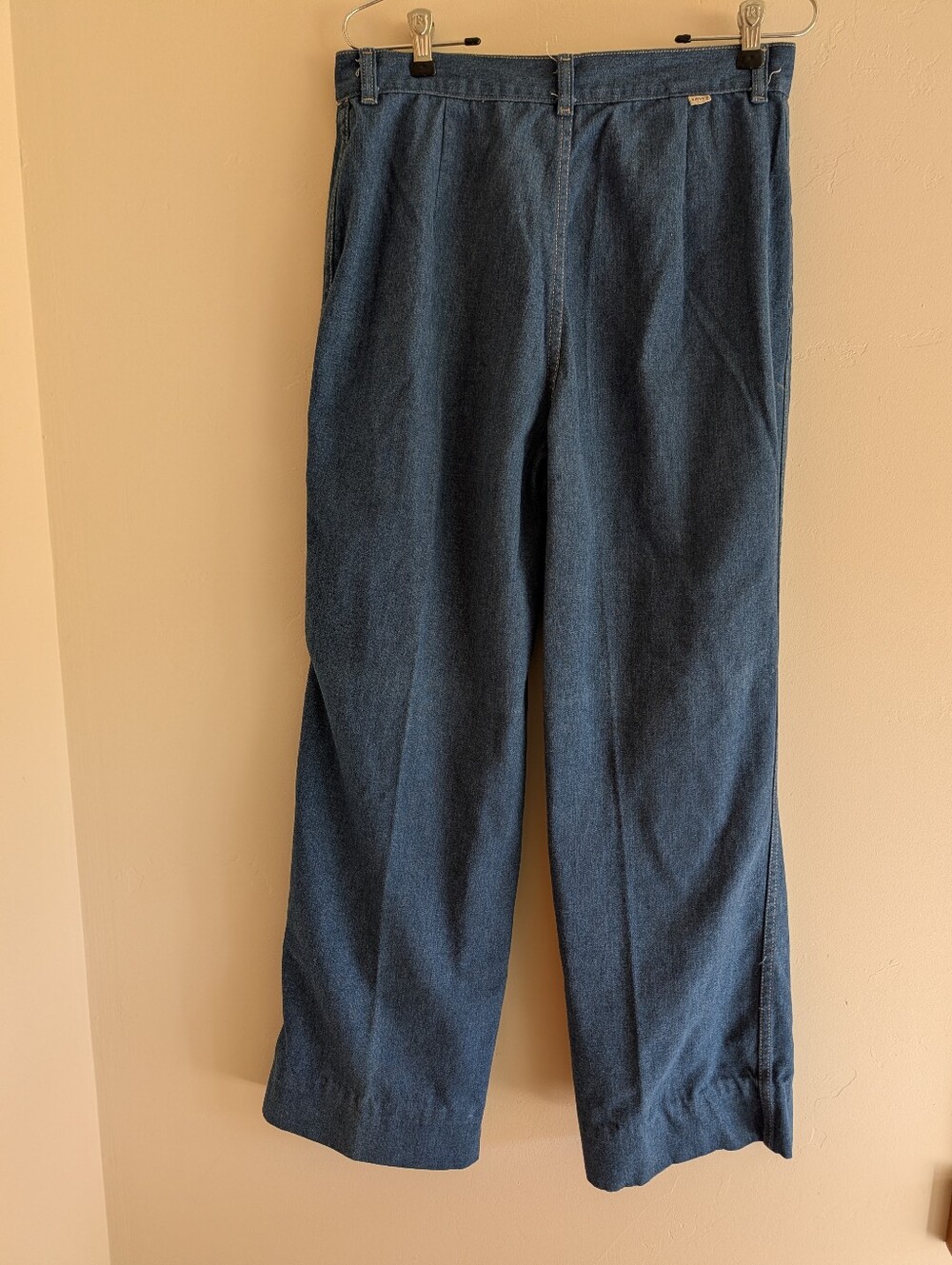 Vintage Levi's 1970s Wide Leg Denim Flare